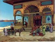 unknow artist, Arab or Arabic people and life. Orientalism oil paintings 120